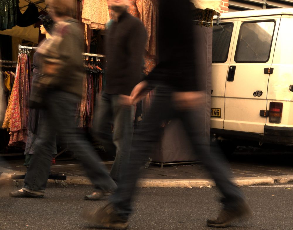 le marché en mouvement