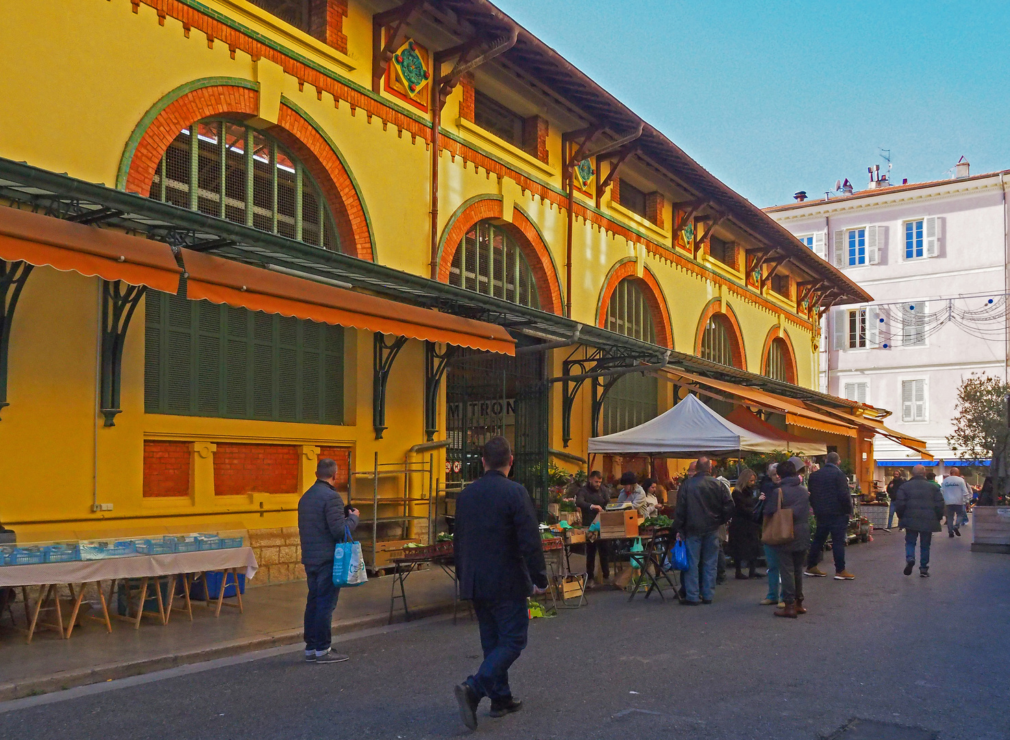 Le Marché Municipal de Menton