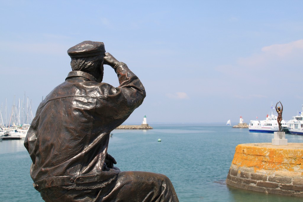 Le marin et la sirène port Haliguen