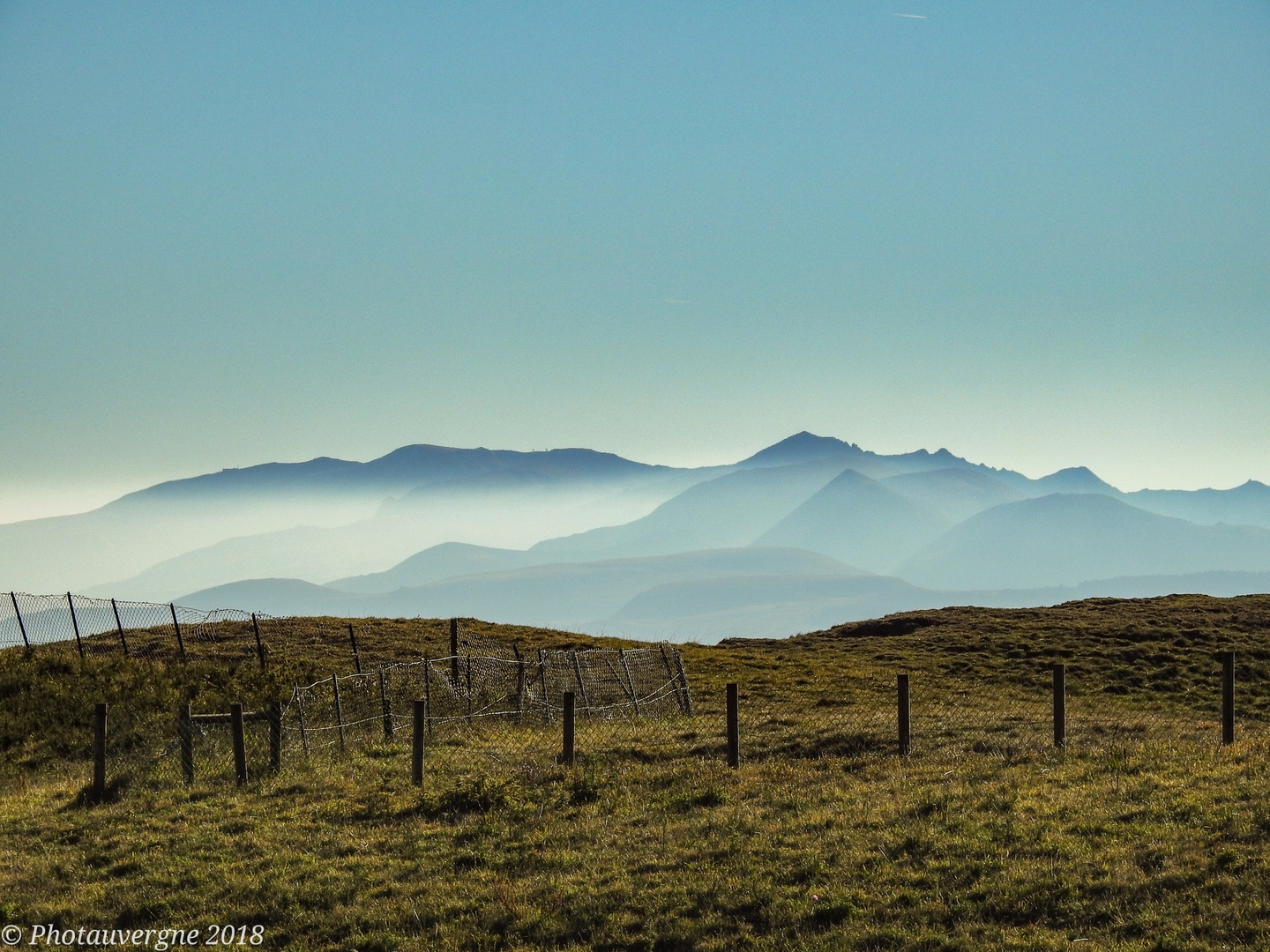 Le massif du Sancy en Auvergne