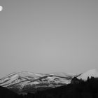 Le massif du sancy sous la lune