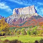 Le Mont Aiguille en Automne