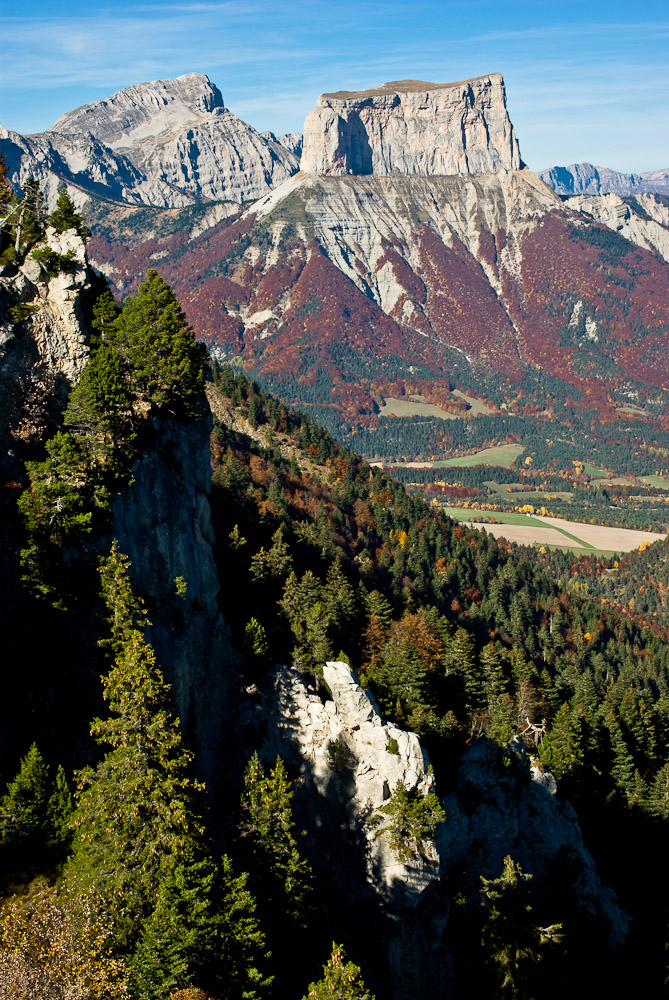 Le mont aiguille et le grand veymont