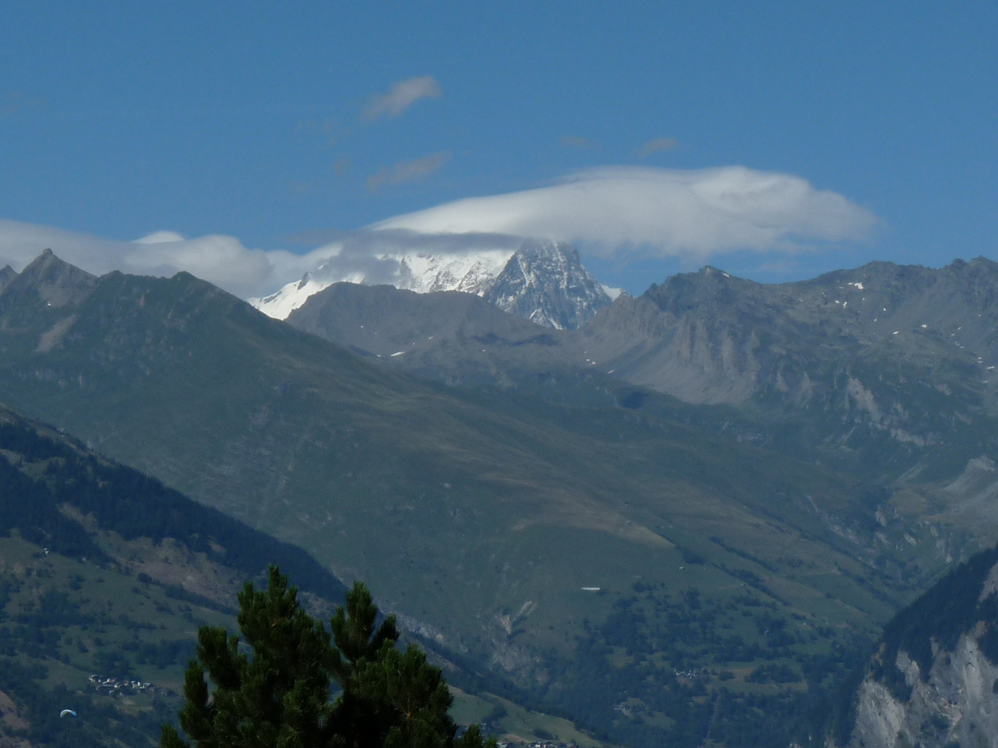 Le Mont Blanc cet été