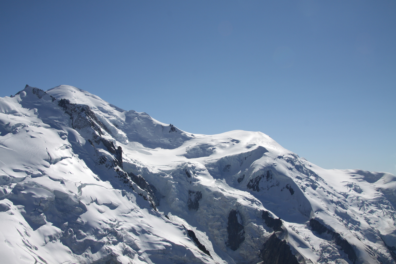 le mont blanc dans toute sa splendeur