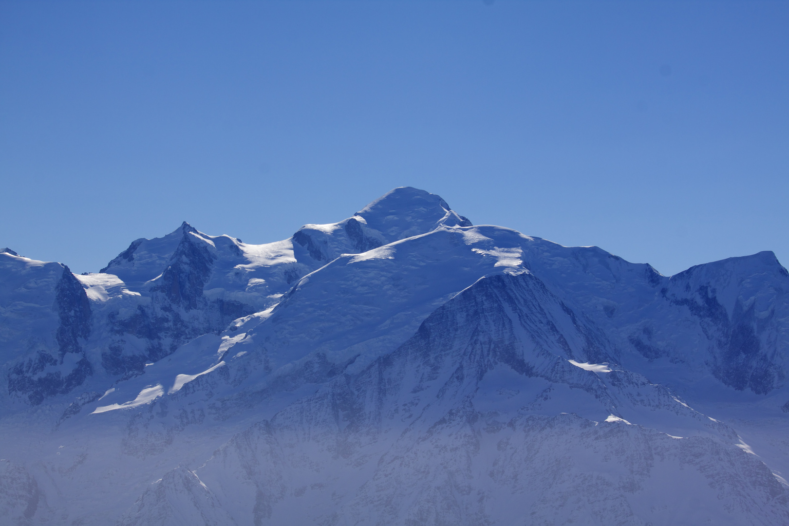 Le Mont Blanc depuis Flaine