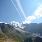 Le mont blanc un apres midi d été