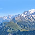 Le Mont Blanc vu du Joly