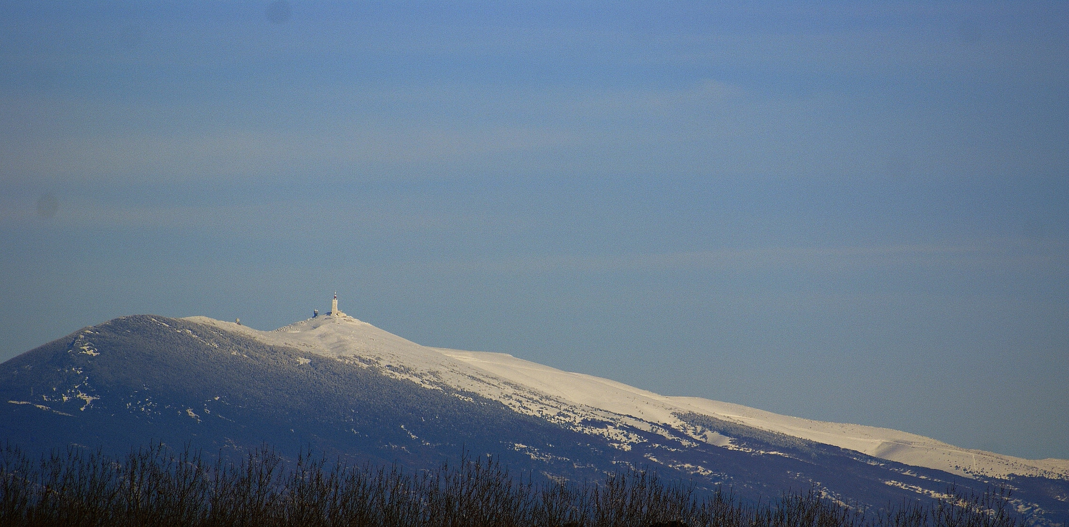 Le Mont Chauve s'est fait des "cheveux blancs"