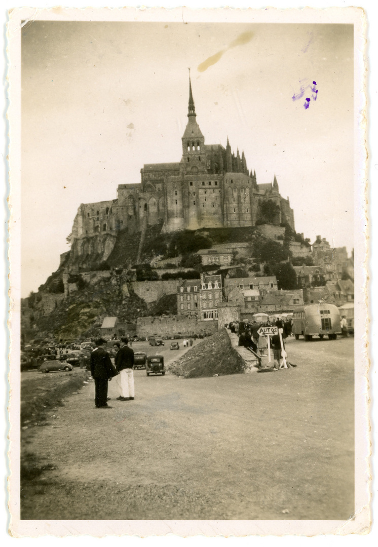 Le Mont-Saint -Michel, 1948