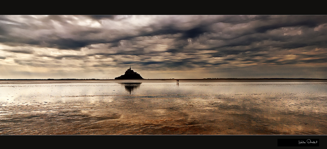 Le mont saint Michel .