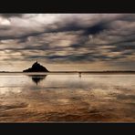 Le mont saint Michel .