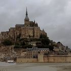 Le Mont Saint Michel in Frankreich - Normandie