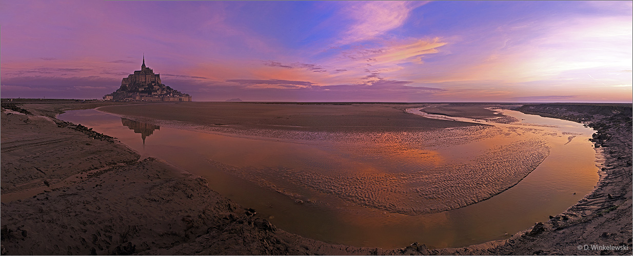 Le Mont Saint Michel [Panorama-Version]