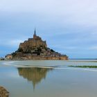 Le Mont-St-Michel am Morgen