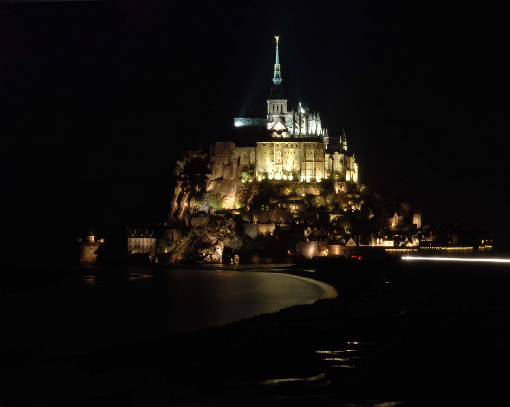 le Mont St Michel vor 24.00 Uhr