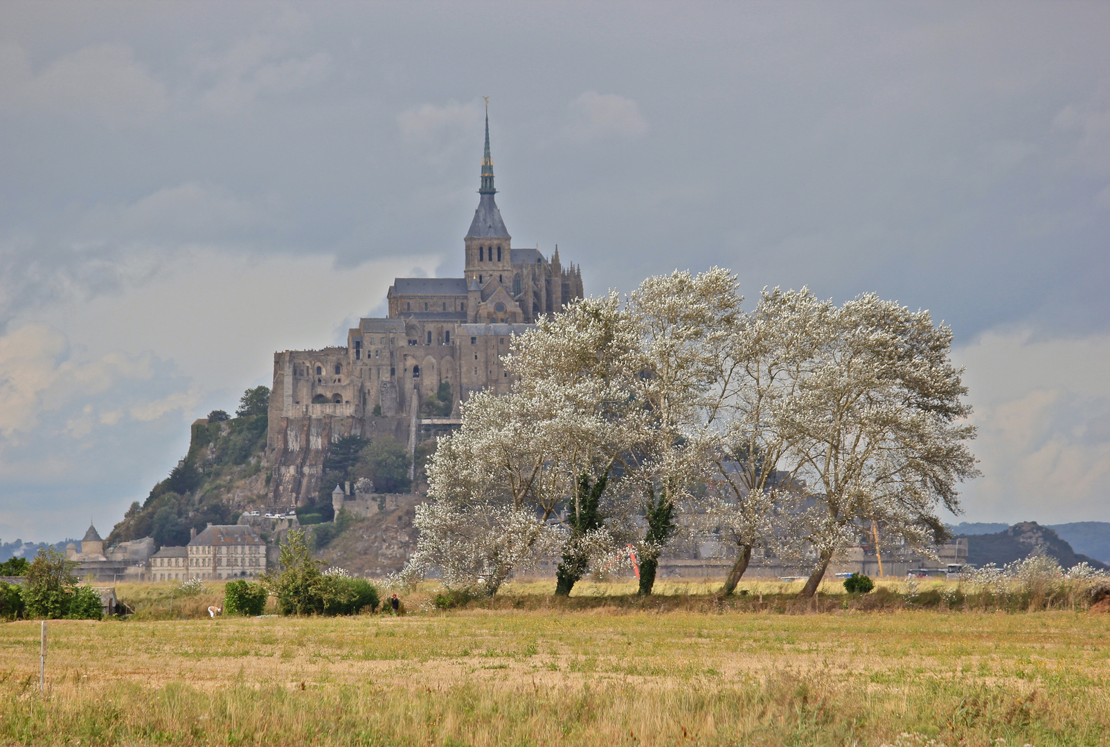 Le Mont St. Michel vor einer Woche