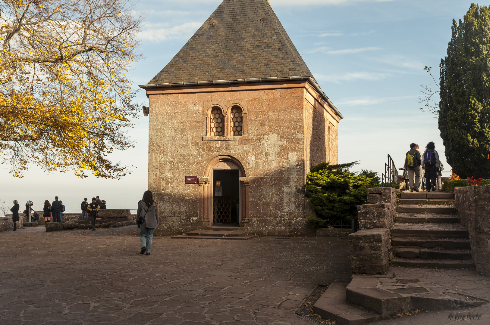 Le Mont Ste. Odile - Der Odilienberg Kappelle der Tränen 1