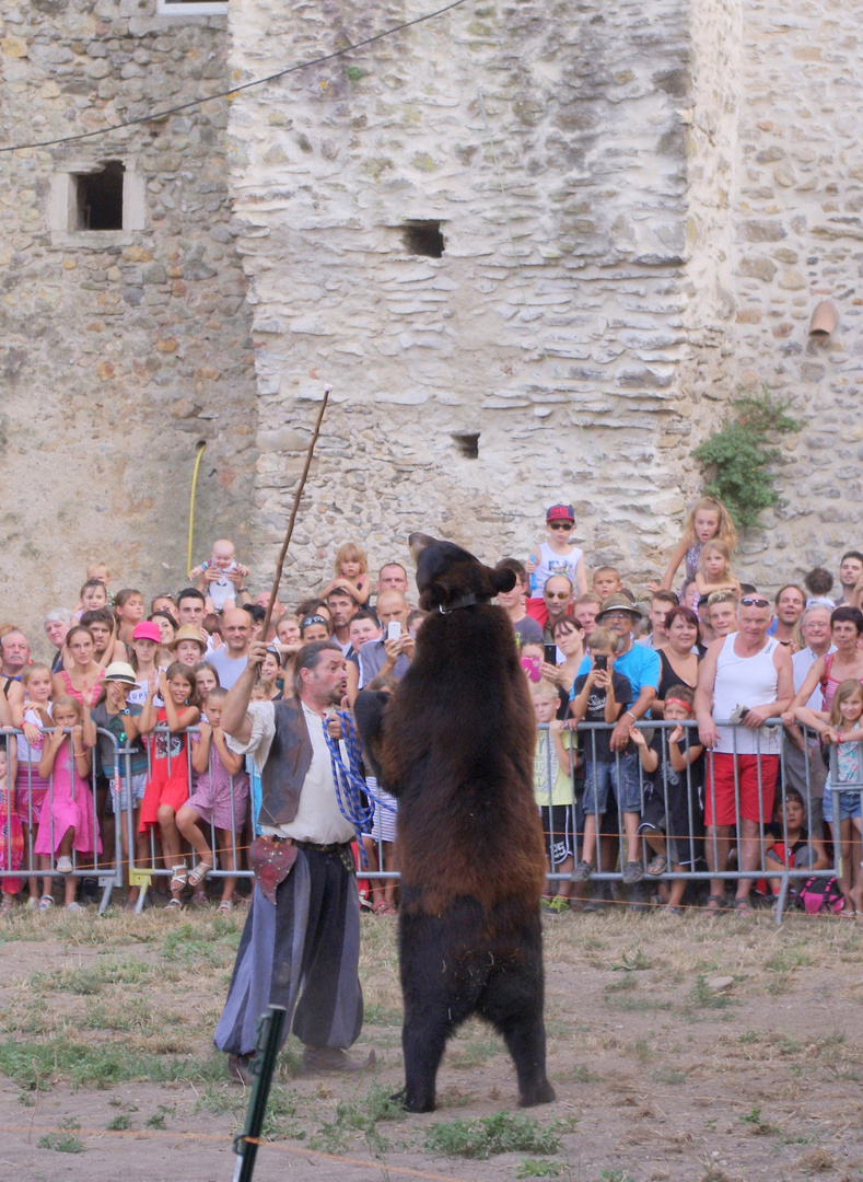 Le montreur d'ours ....