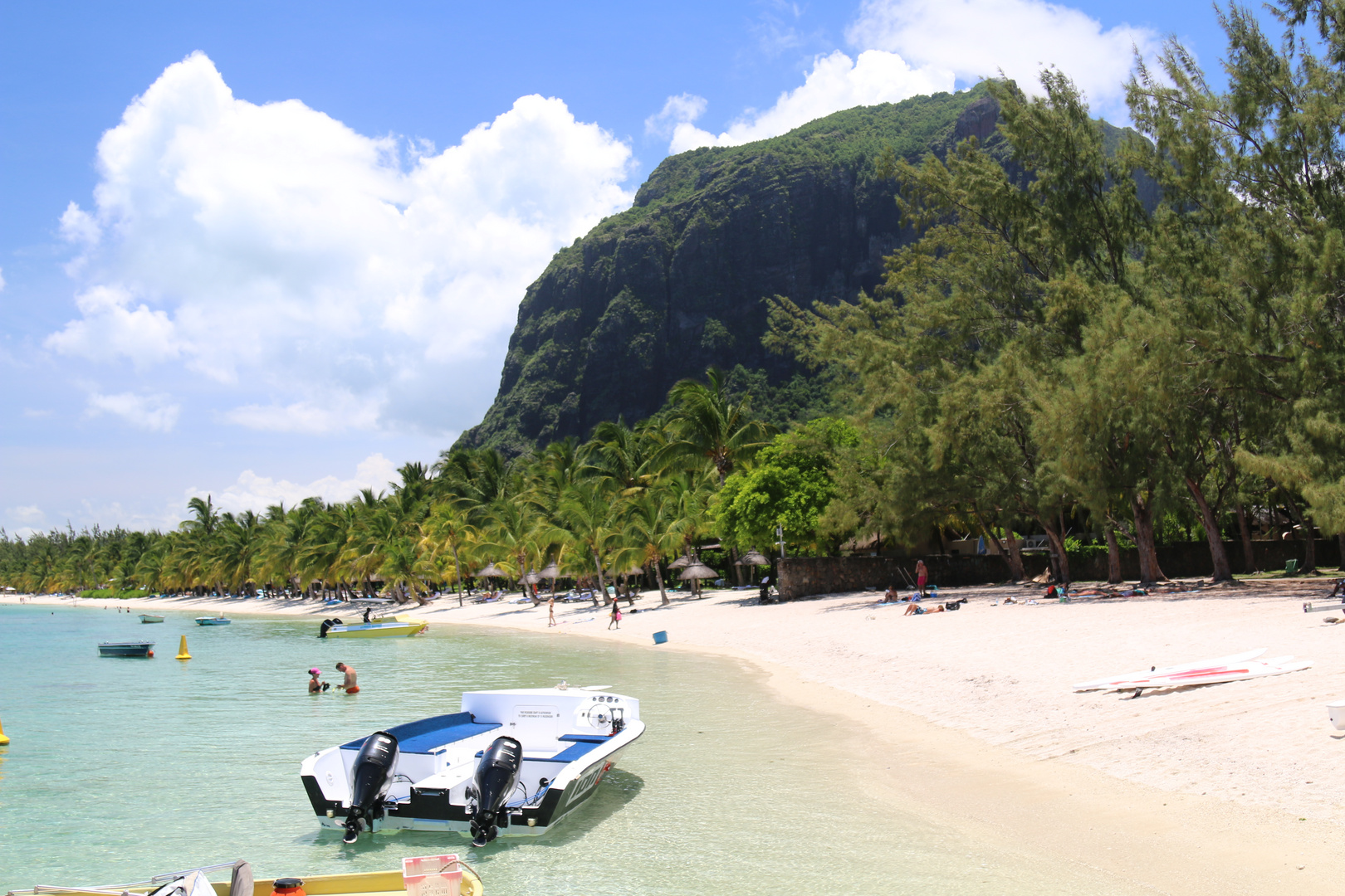 Le Morne Public Beach...