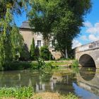 Le moulin de Comporté sur la Charente (Vienne)