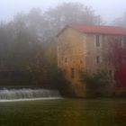 Le Moulin de Gauge dans la brume  -  Condom