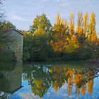 Le moulin de Gauge en couleurs automnales