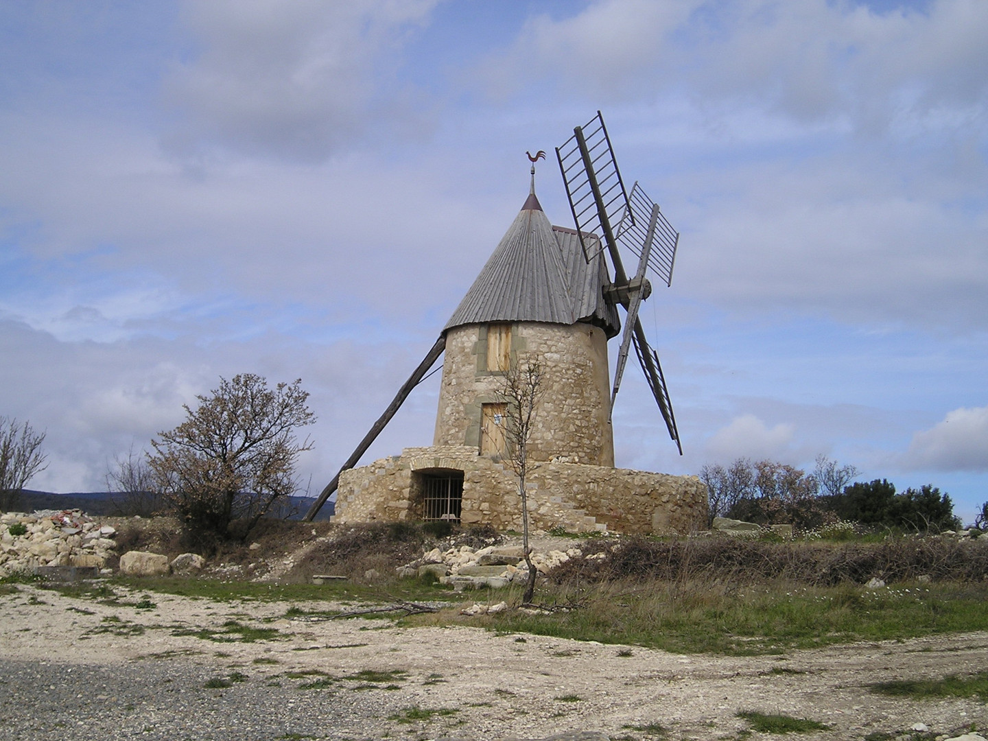 Le moulin de Villeuneuve dans l'Aude