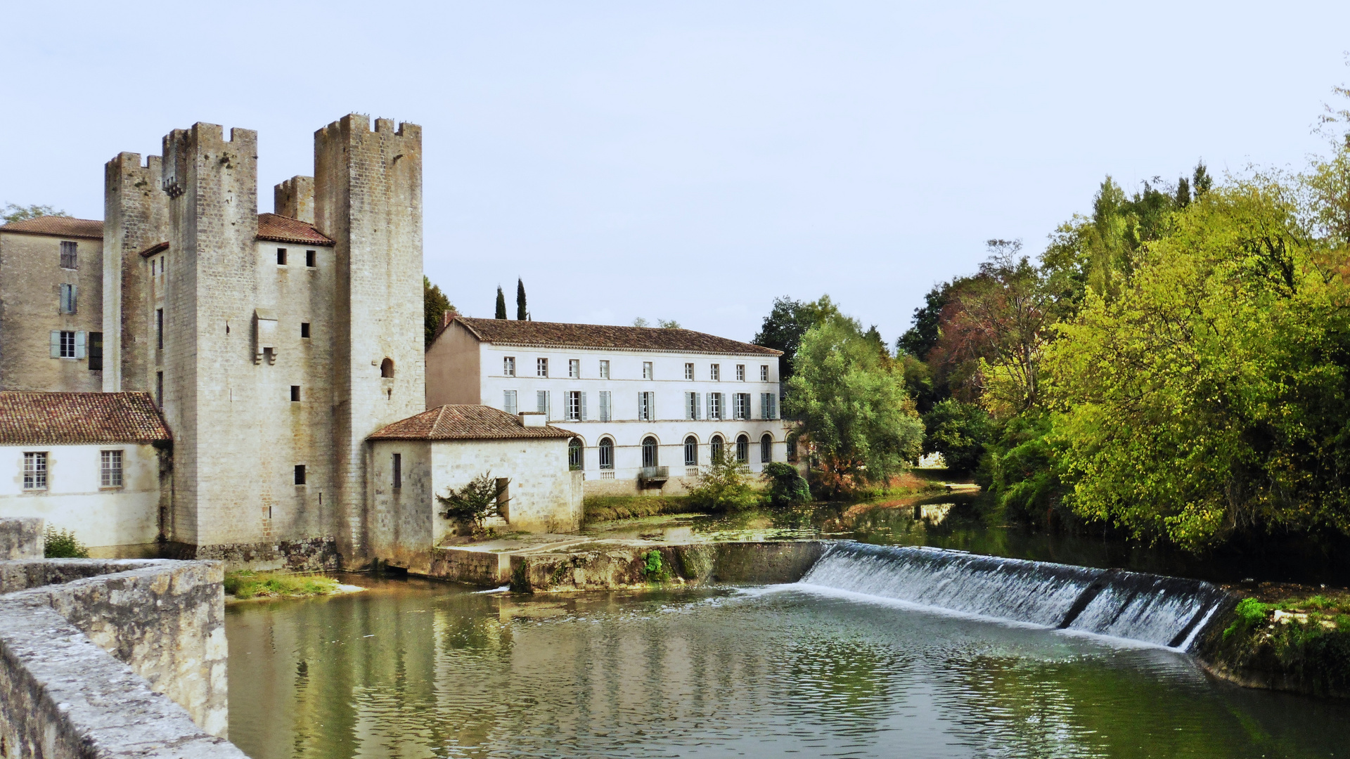 Le moulin des tours à Nérac