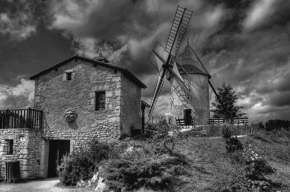 Le moulin du Bournat en Dordogne