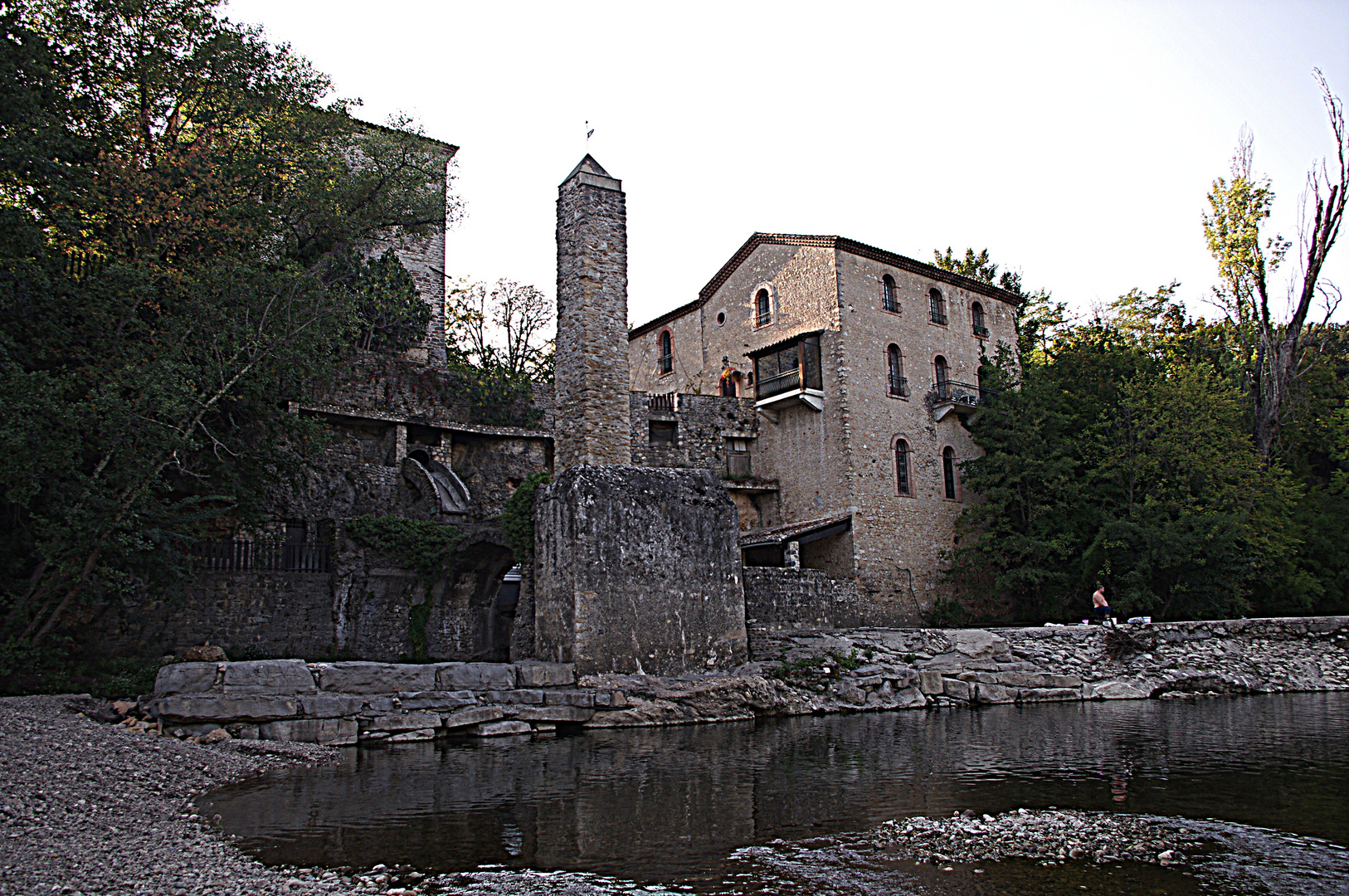 Le Moulin du Roc Tombé à St Ambroix (30) photo et image europe