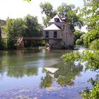 Le moulin sur le clain et la sécheresse