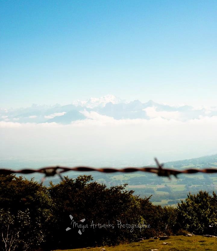 Le Mt-Blanc, au printemps.