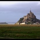 Le Mt St Michel sous le grain