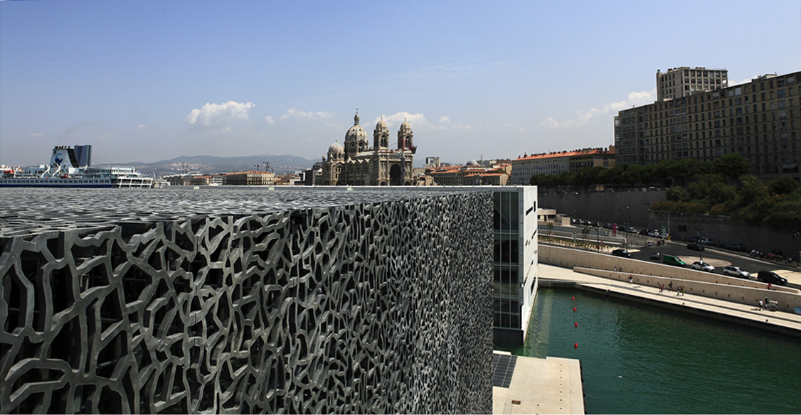 Le MUCEM et la cathédrale