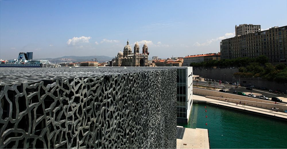 Le MUCEM et la cathédrale