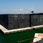 Le MUCEM et la passerelle du Fort Saint Jean .