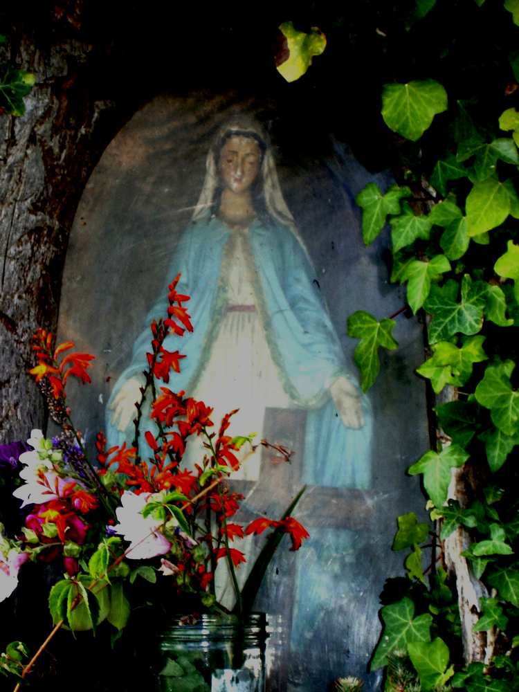 le mur a la vierge