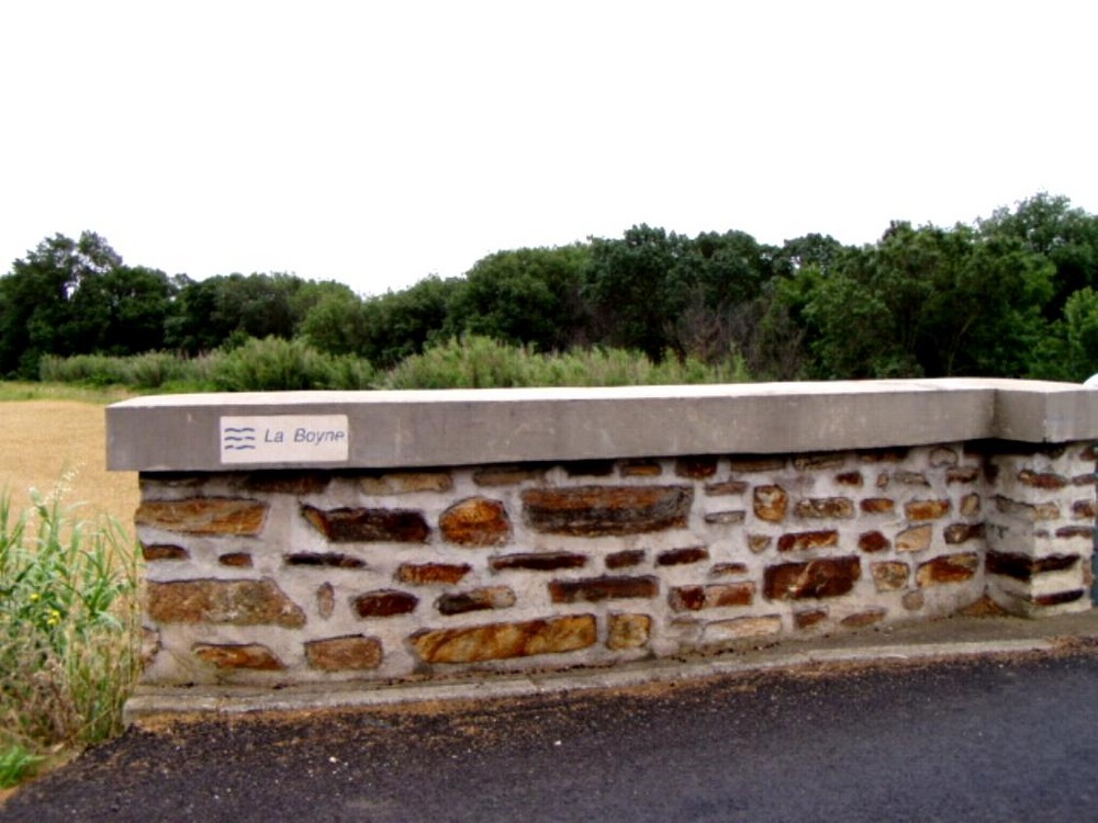 le mur de la riviere de boyne