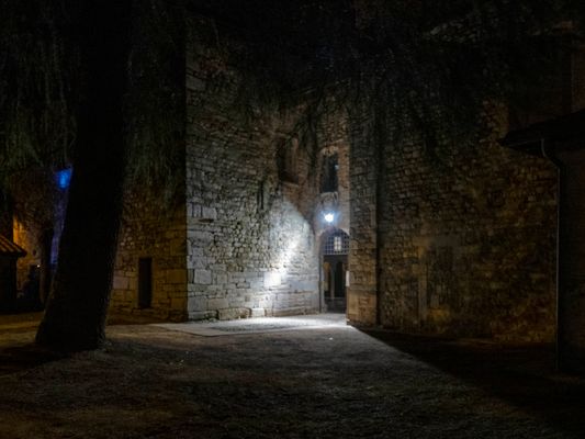 Le mura del chiostro