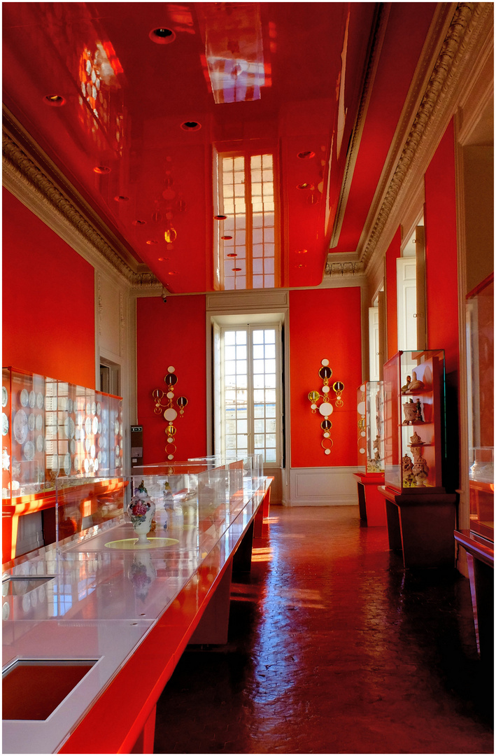 Le musée voit rouge