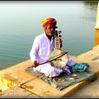 Le musicien du Lac Gadi Sagar 