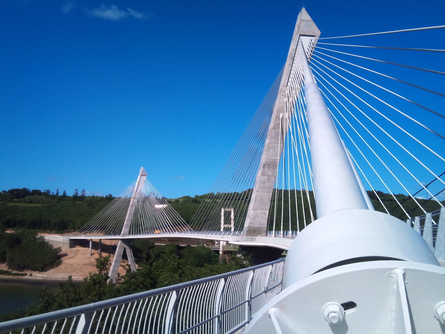 le nouveau pont de TERENEZ