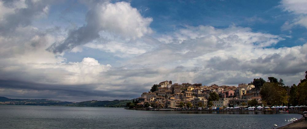 Le nuvole sopra Anguillara