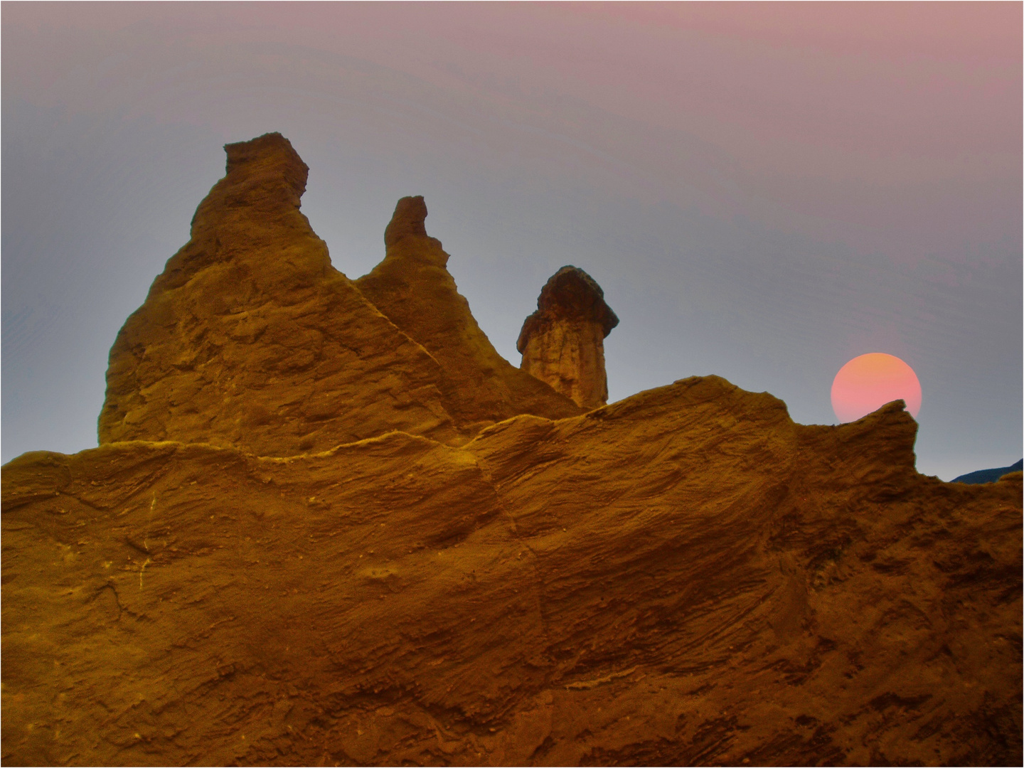 Le ocre rosse di Roussillon.