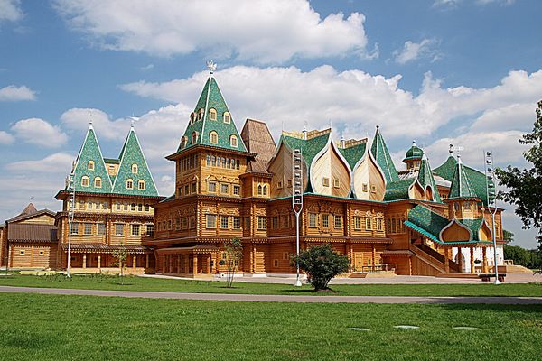 Le palais du roi Alexeï Mikhaïlovitch. Kolomenskoe. Moscou