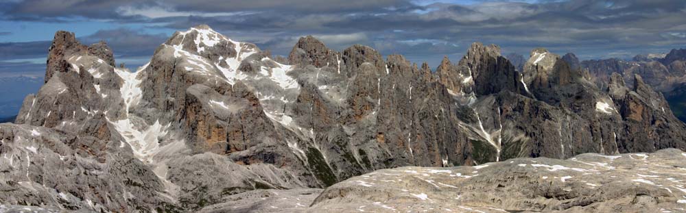 Le Pale di San Martino catena settentrionale