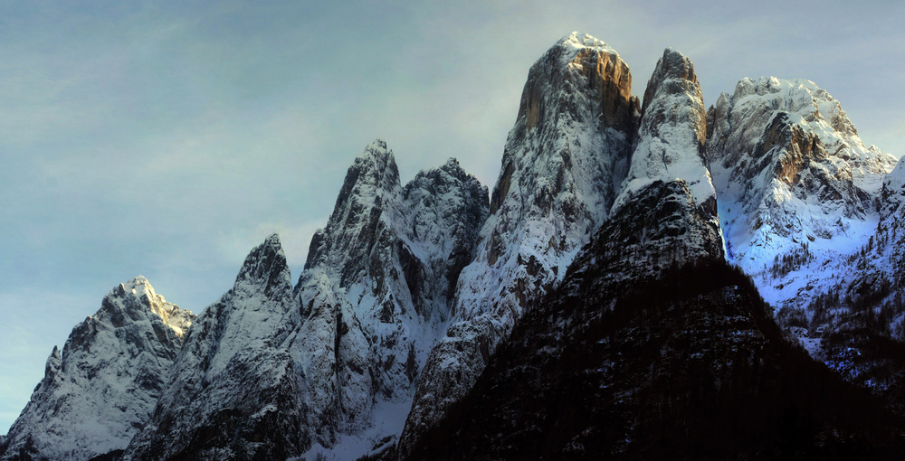 le Pale di San Martino lato meridionale