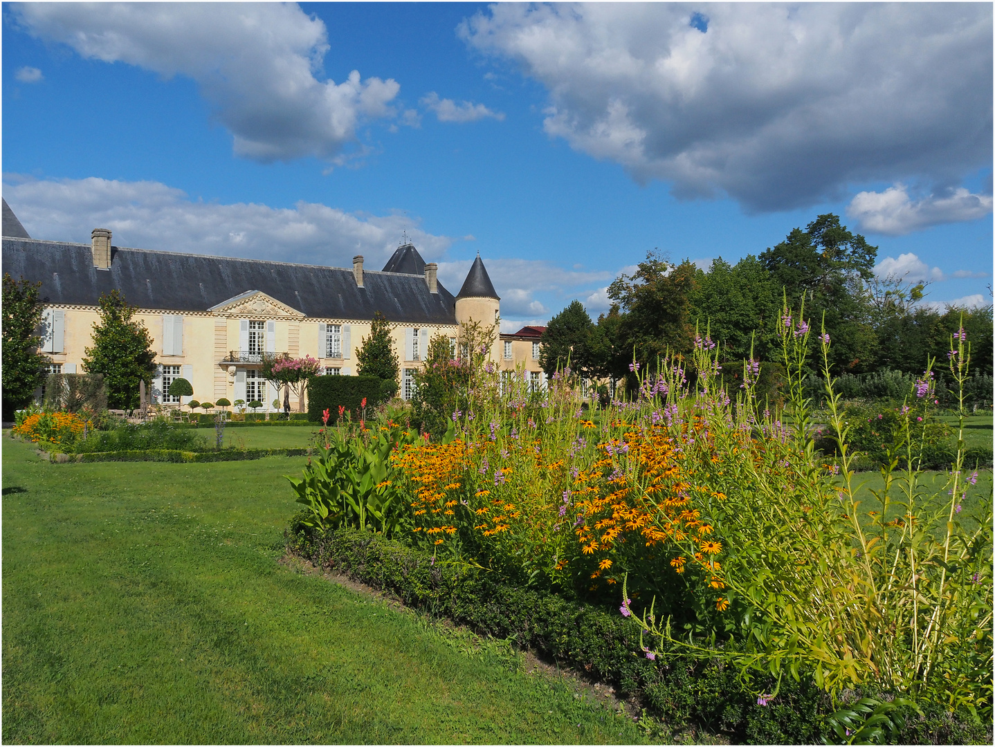 Le parc du Château Suduiraut