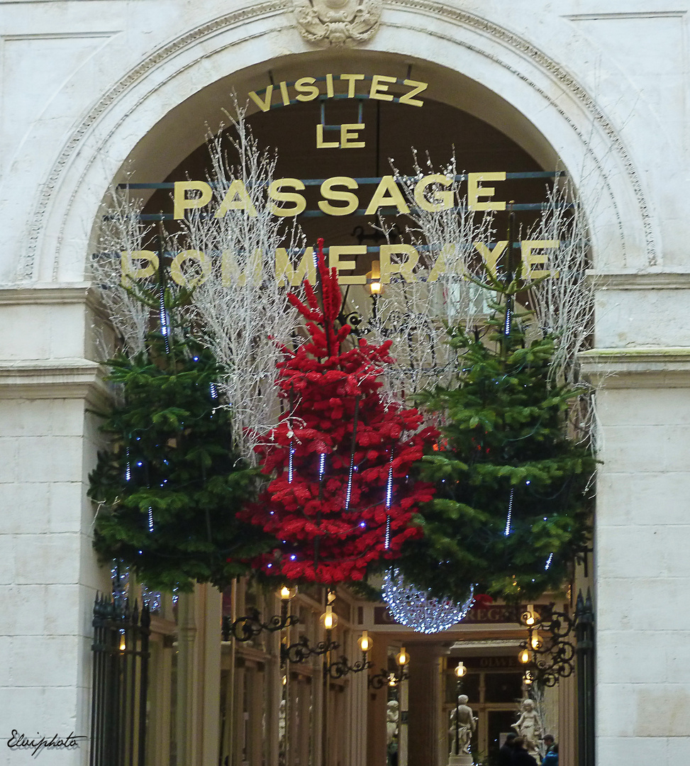 Le Passage Pommeraye en tenue de fête